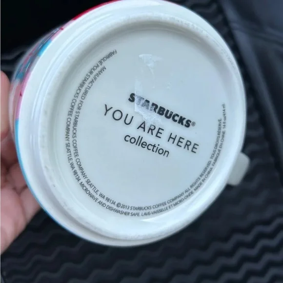 Starbucks Washington D.C “You are here” coffee mug - Picture 4 of 4